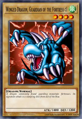 Winged Dragon, Guardian of the Fortress #1 003