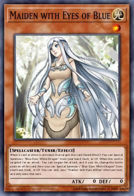 Maiden with Eyes of Blue SDBE-EN006