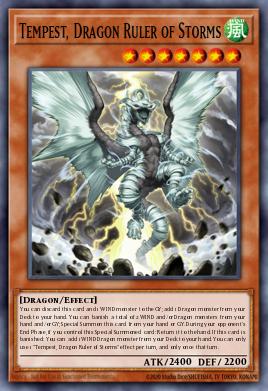 Tempest, Dragon Ruler of Storms LTGY-EN041