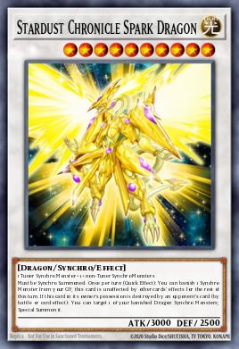 Stardust Chronicle Spark Dragon YF09-EN001