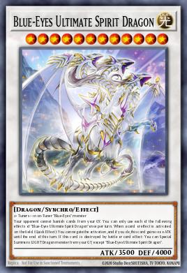 Blue-Eyes Ultimate Spirit Dragon SDWD-EN043
