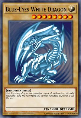 Blue-Eyes White Dragon LOB-001
