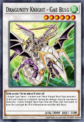 Dragunity Knight - Gae Bulg DT03-EN087