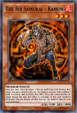 The Six Samurai - Kamon STON-EN008