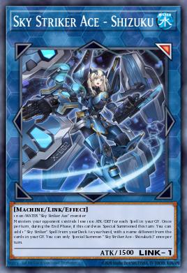 Sky Striker Ace - Shizuku DASA-EN028