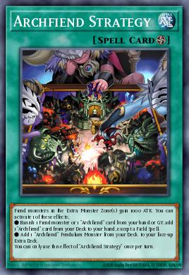 Archfiend Strategy 060