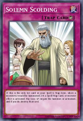 Solemn Scolding NECH-EN079