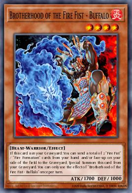 Brotherhood of the Fire Fist - Buffalo LTGY-EN029