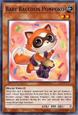 Baby Raccoon Ponpoko SHSP-EN014