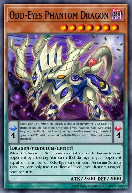 Odd-Eyes Phantom Dragon YA01-EN001