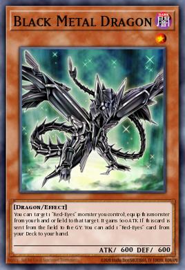 Black Metal Dragon CORE-EN022