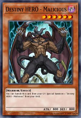 Destiny HERO - Malicious DP05-EN011