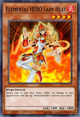 Elemental HERO Lady Heat PP02-EN008