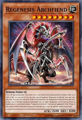 Regenesis Archfiend ALIN-EN016