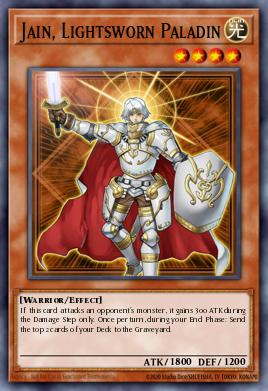 Jain, Lightsworn Paladin LODT-EN018