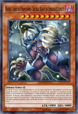 Infinity of the Sacred Beasts - Raviel, Lord of Phantasms CORI-EN007