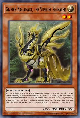 Gizmek Naganaki, the Sunrise Signaler DAMA-EN016