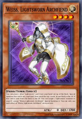 Weiss, Lightsworn Archfiend 024