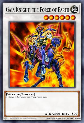 Gaia Knight, the Force of Earth 5DS1-EN042