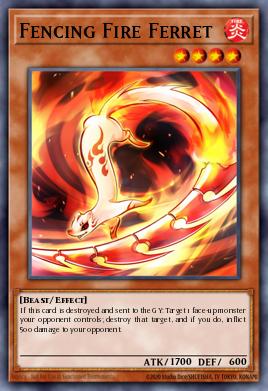 Fencing Fire Ferret JOTL-EN097