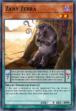 Zany Zebra 042