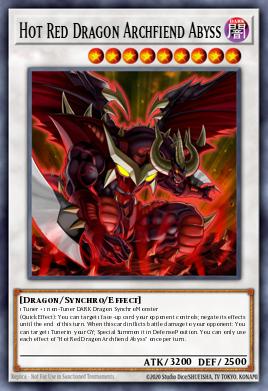 Hot Red Dragon Archfiend Abyss HSRD-EN041