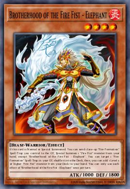 Brotherhood of the Fire Fist - Elephant FIGA-EN012