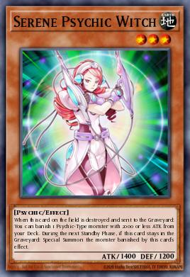 Serene Psychic Witch 026
