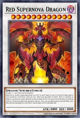 Red Supernova Dragon GFTP-EN045